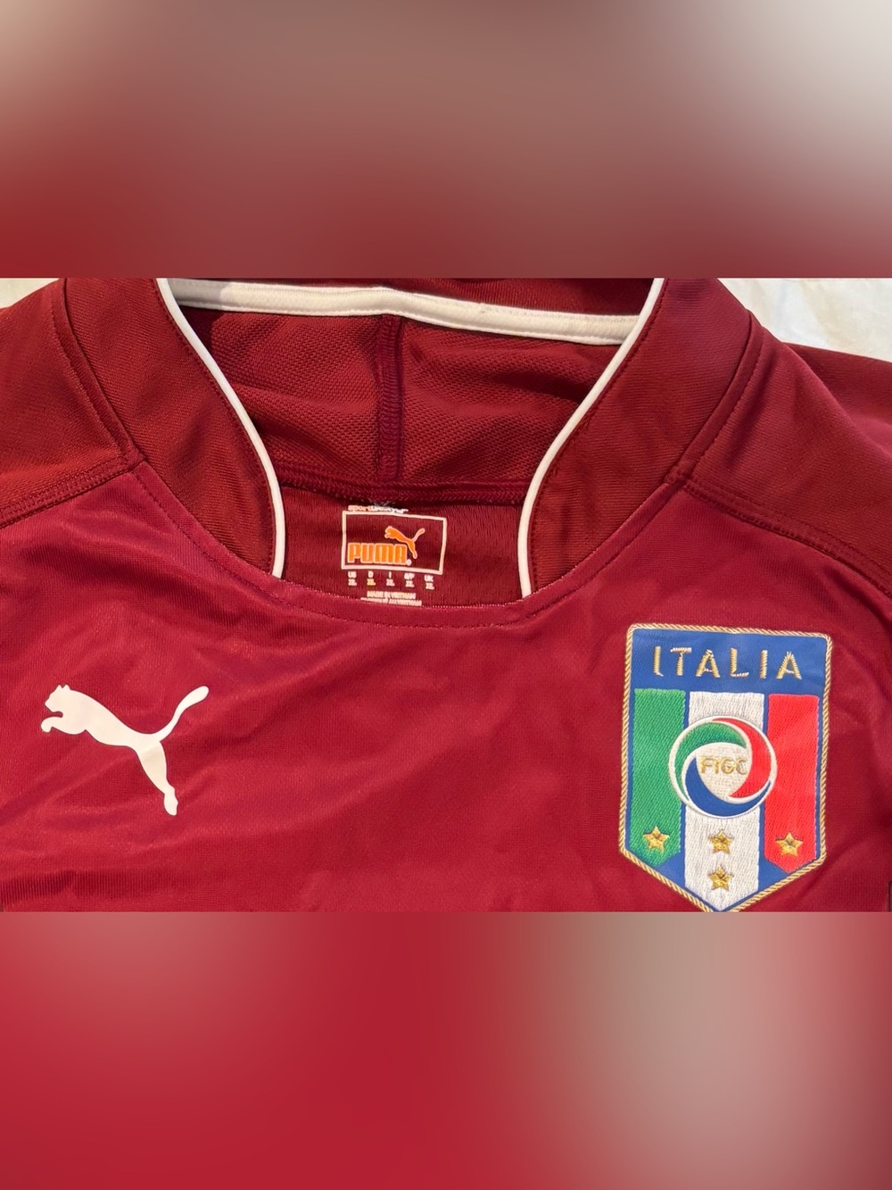 ITALY NATIONAL TEAM 2014/2015 GOALKEEPER FOOTBALL SHIRT WORLD CUP PUMA JERSEY - Picture 3 of 7